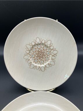 MCM Pair of Royal Doulton Desert Star Saucers
